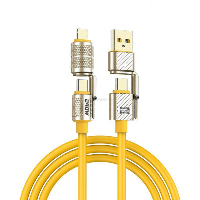Multi 240W 4 in 1 Type C Fast Charging USB Cable