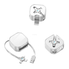 New Storage 3 in 1 Telescopic Data Cable with Phone Holder