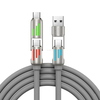 Silicone 240W 4 in 1 Charging Cable with RGB Light