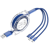 Universal Retractable 3 In 1 USB Charging Cable