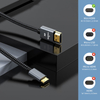 Micro HDMI Male to HDMI cable 4K 30AWG with Aluminum shell