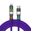 Silicone 240W 4 in 1 Charging Cable with RGB Light
