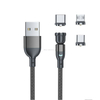 540 Degree Rotating 3 in 1 LED Magnetic USB Cable
