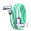 Fast Charging Zinc Alloy 4 In 1 Braided USB Cable