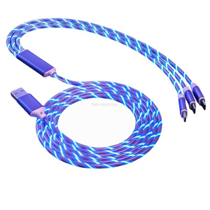 Streamer 3 in 1 Fast USB Charging Cable Flexi