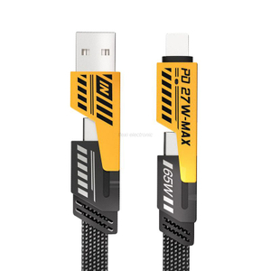 Nylon Braided Zinc Alloy PD 4 in 1 USB Cable