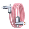 Fast Charging Zinc Alloy 4 In 1 Braided USB Cable