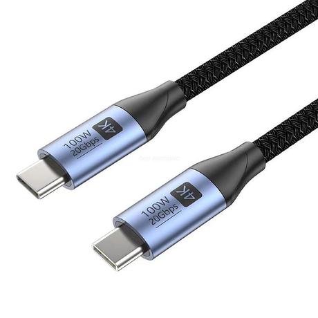 USB C Cable to USB C Cable USB 3.2 Gen 2 Aluminum shell FL201