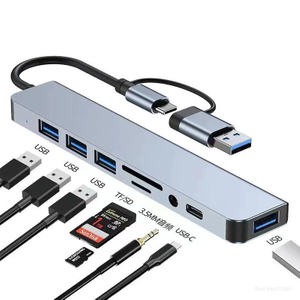 8 in 1 USB HUB