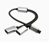 2 in 1 USB C Splitter Cable Hub
