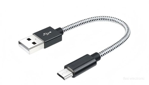 Best Short Braided USB to Micro USB Charging Cable