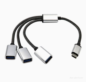 4 in 1 USB Type-C Splitter Cable Hub