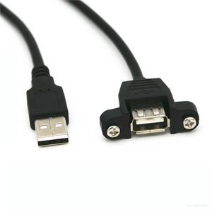 สายต่อ USB 2.0 ตัวผู้เป็นตัวเมียพร้อมหู