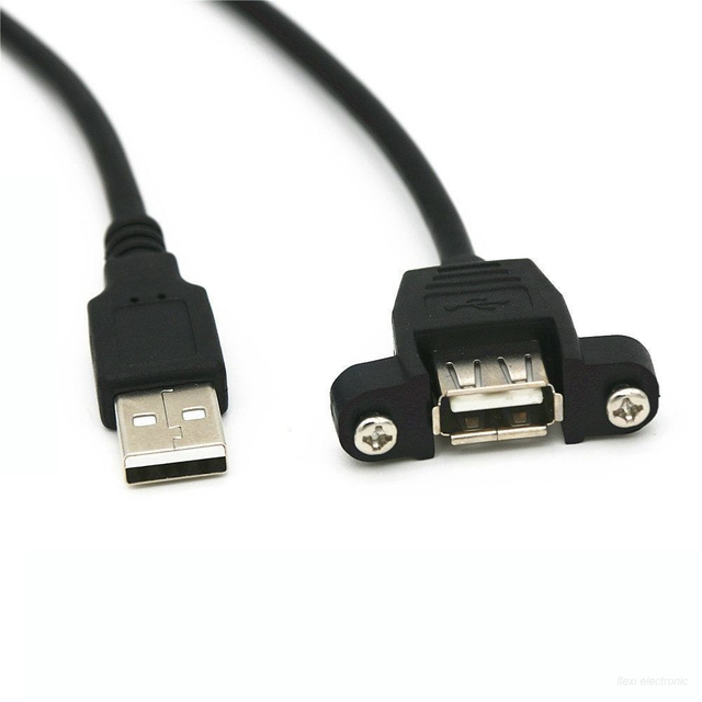 USB 2.0 Extension Cable Male to Female with ears