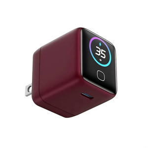 AVS 35W GaN AI chargeur intelligent TFT chargeur d'affichage intelligent 