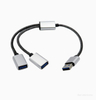2 in 1 USB 3.0 Splitter Cable Hub
