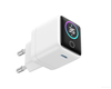 AVS 35W GaN AI smart Charger TFT Smart Display Charger 