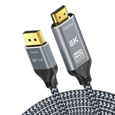 8k DP Male TO HDMI Male Cable