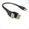 USB 2.0 AM-Female cable 2 in 1 extension cable